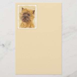 Cairn Terrier-målning - Cute Original Hund Art Brevpapper
