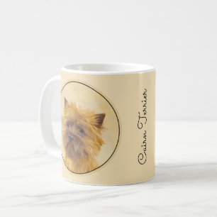 Cairn Terrier-målning - Cute Original Hund Art Kaffemugg