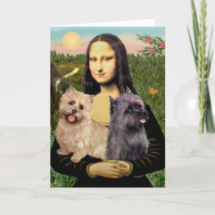 Cairn Terrier-par - Mona Lisa Kort