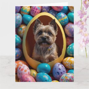 Cairn Terrier Påskägg Kort