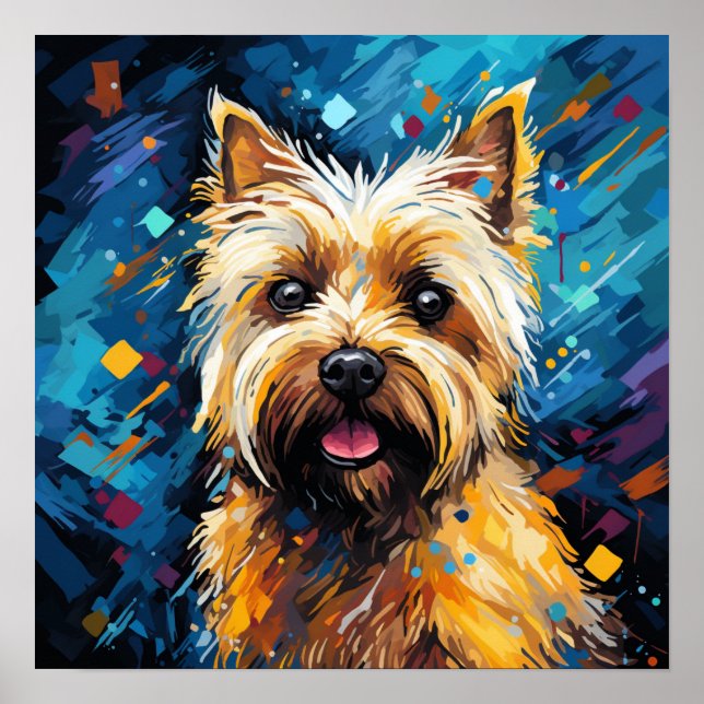 Cairn Terrier Poster (Framsidan)