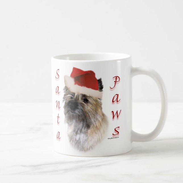 Cairn Terrier Santa Tassar Kaffemugg (Höger)