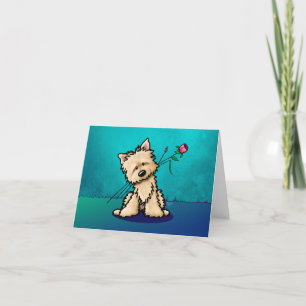Cairn Terrier - tackkort