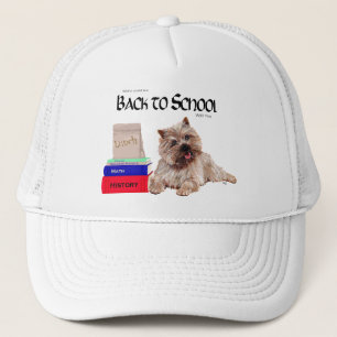 Cairn Terrier Tillbaka till skolan Keps