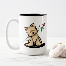 Cairn Terrier Två-Tonad Mugg