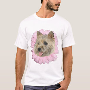 Cairn Terrier Vårblomma T Shirt