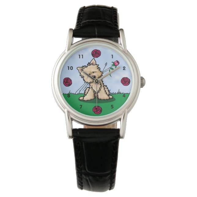 Cairn Terrier Watch Armbandsur (Framsida)