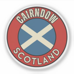 Cairndow, Skottland Klistermärken