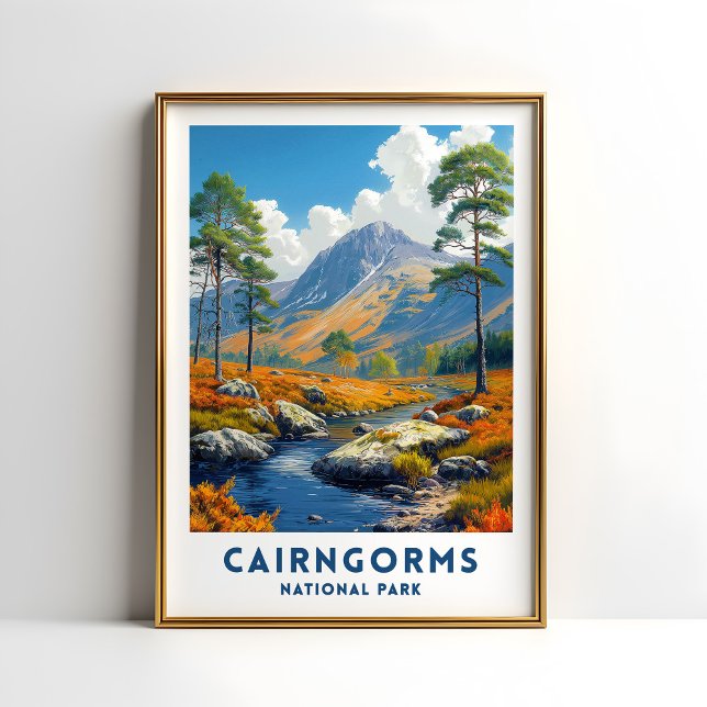 Cairngorms nationalpark Poster Scotland Wall Art (Skapare uppladdad)
