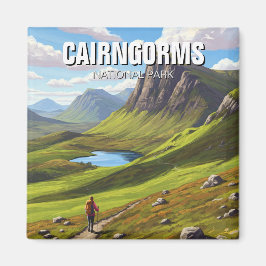 Cairngorms nationalpark Scotland Magnet