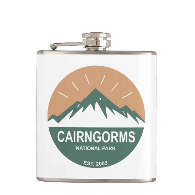 Cairngorms nationalpark Skottland Fickplunta (Framsidan)