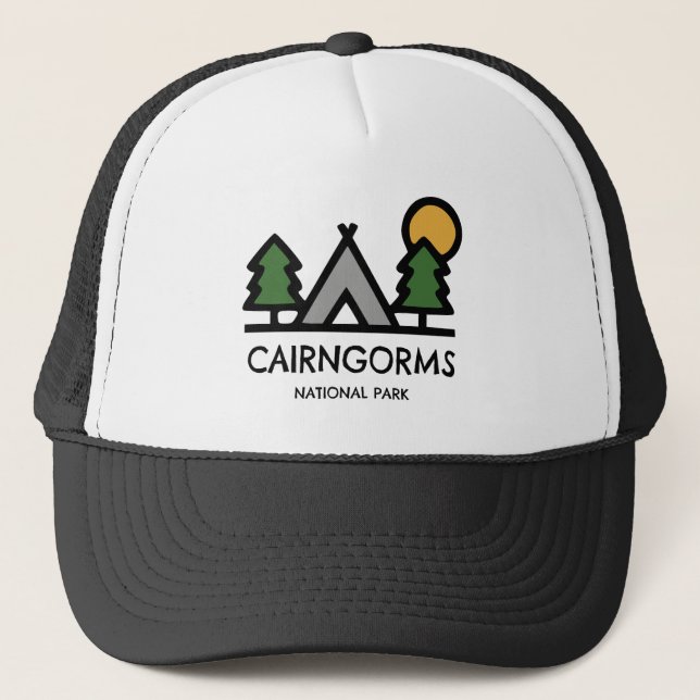 Cairngorms nationalpark Skottland Keps (Framsida)
