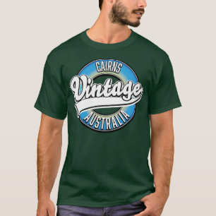 Cairns australia vintage stil t shirt