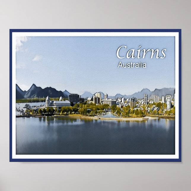 Cairns - Australien - Poster (Framsidan)