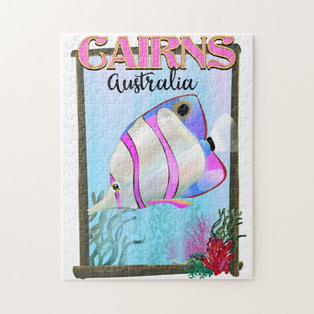 Cairns Australien Semesterplanscher Pussel (Vertikal)