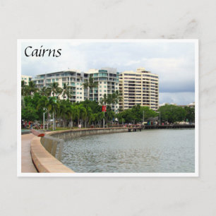 Cairns esplanade skyline vykort
