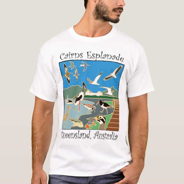 Cairns Esplanade T-shirt (Framsida)