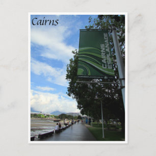 cairns esplanade vykort