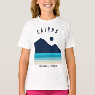 Cairns Queensland Australien Retro Vintage Strand T Shirt