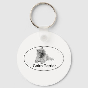 Cairnterrier Nyckelring