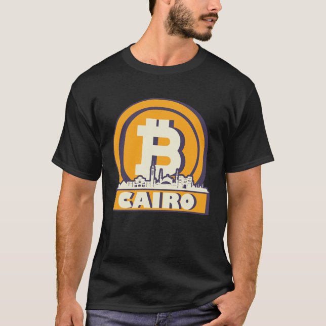 Cairo Bitcoin Maximalist T Shirt (Framsida)