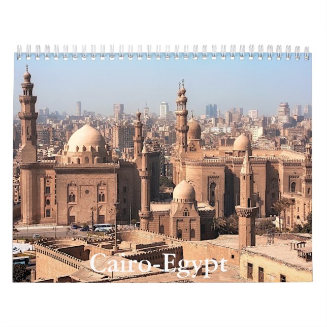 Cairo-Egypt Calendar Kalender (Omslag)