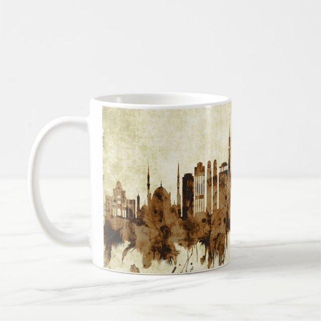 Cairo Egypten Cityscape Kaffemugg (Vänster)