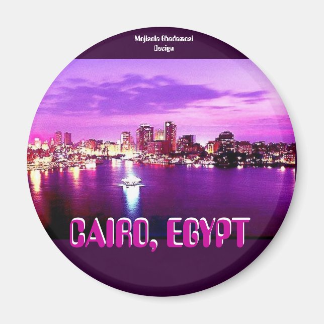 CAIRO, EGYPTEN MAGNET (Framsidan)