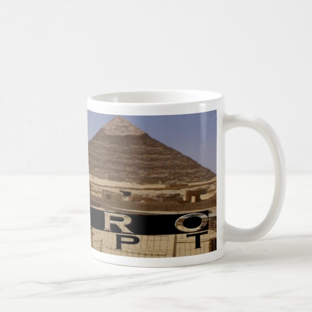 Cairo Egypten Souvenir Kaffemugg (Höger)