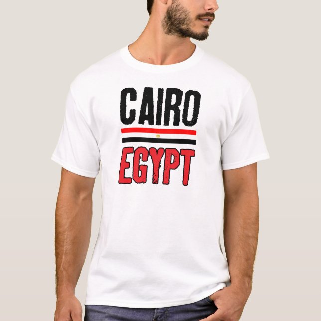 Cairo egypten tee shirt (Framsida)