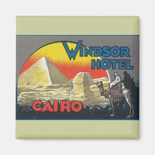 Cairo egyptenvintage resor magnet