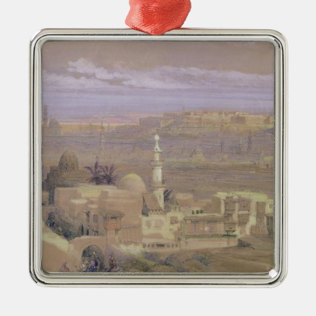 Cairo från grinden av Citizenib som tittar in mot Julgransprydnad Metall (Framsidan)