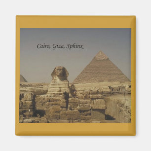 Cairo Giza, sphinxen (St.K.) Magnet
