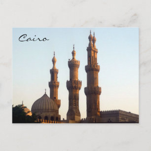 cairo minarets vykort