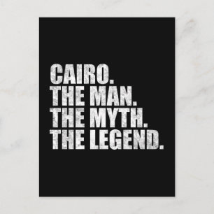 Cairo namn, Cairo Mannen Myten Legenden Vykort