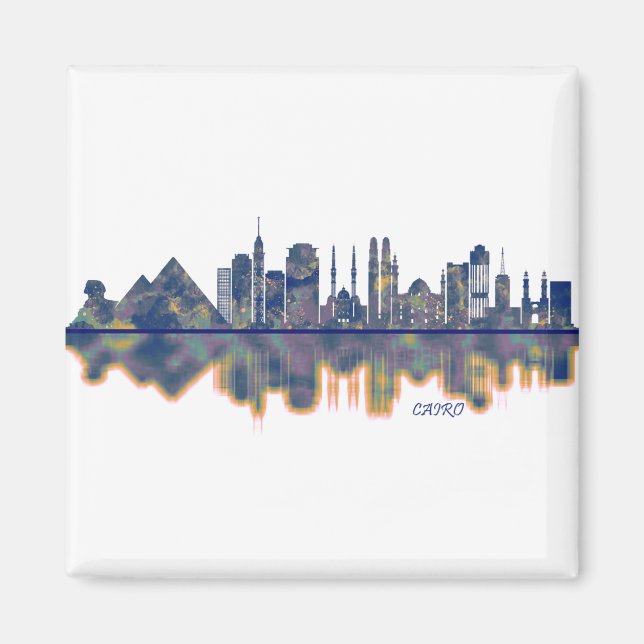 Cairo Skyline Magnet (Framsidan)