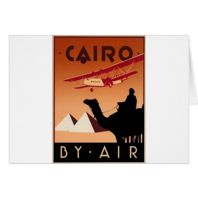 Cairo (St.K) Hälsningskort (Framsidan Horizontal)