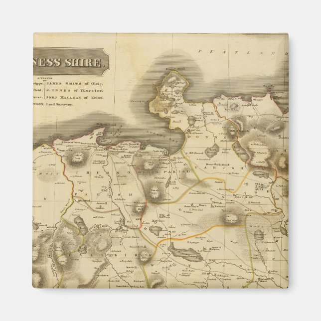 Caithness Shire Magnet (Framsidan)