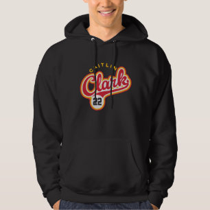 Caitlin Clark 22 kvinnobasketsport Hoodie