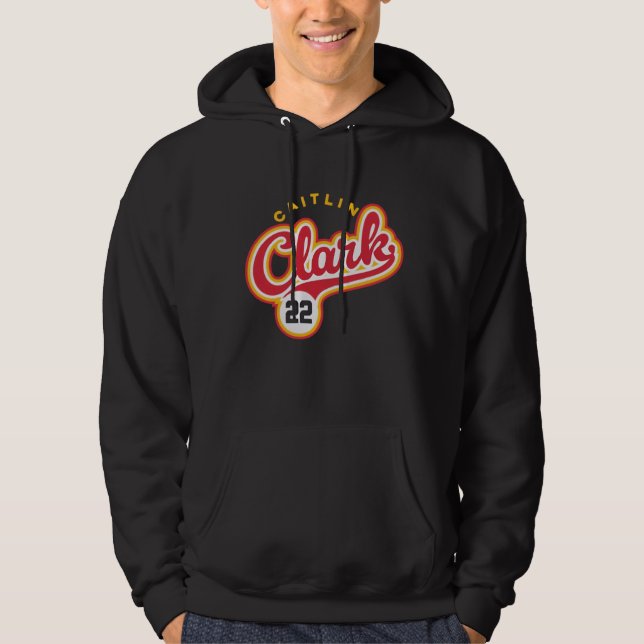 Caitlin Clark 22 kvinnobasketsport Hoodie (Framsida)