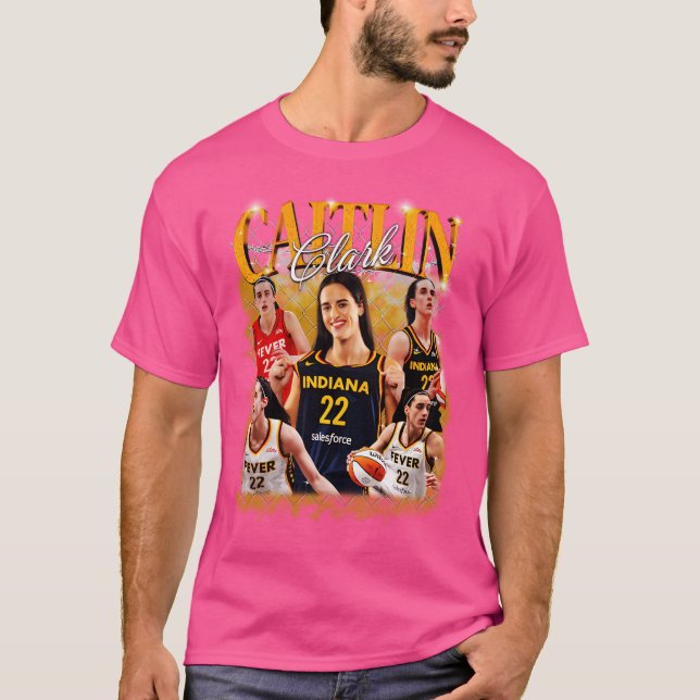 Caitlin Clark - Indiana Fever T Shirt (Framsida)