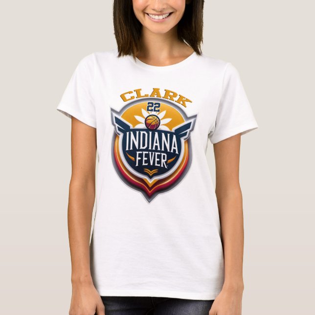 Caitlin Clark Indiana Fever Tshirt T Shirt (Framsida)