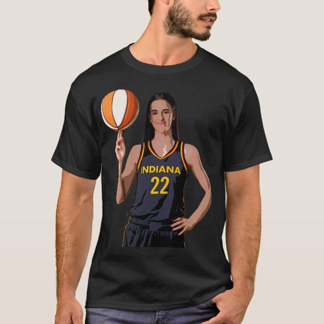 Caitlin Clark T Shirt (Framsida)