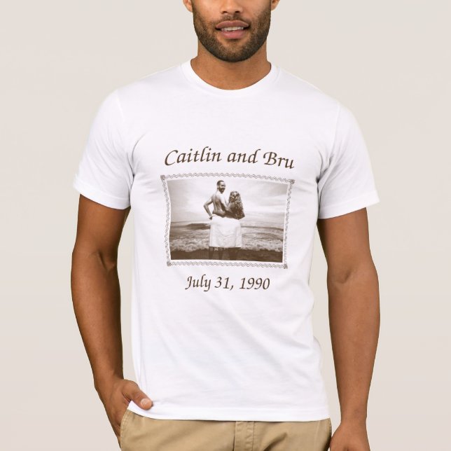 Caitlin och Bru 1990 (Manar) T Shirt (Framsida)
