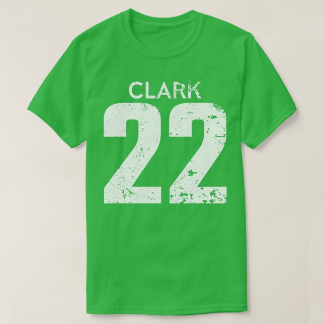 Caitlin White Distress Jersey Number 22 TShirt T Shirt (Design framsida)