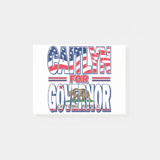 Caitlyn-for-GOV Post-it Block