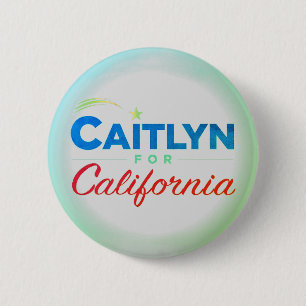 Caitlyn Jenner för guvernör Button Knapp