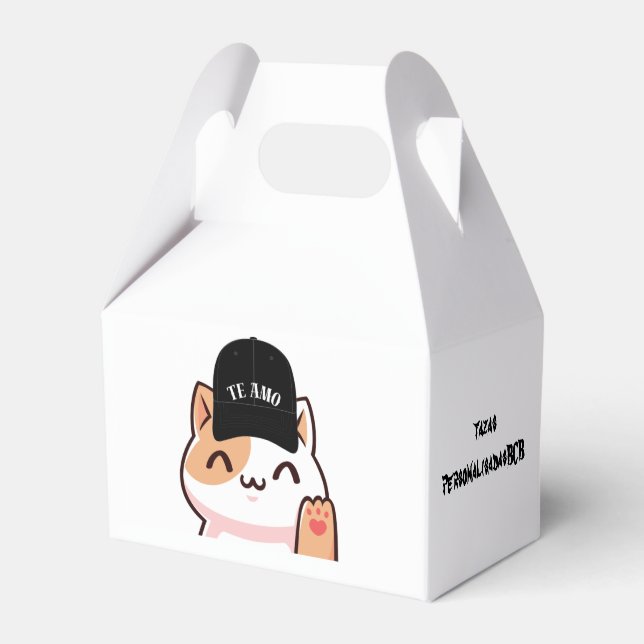 CAJA BLANCA PARA ENVALAR TAZA PRESENTASKAR (Framsidan Sidan)