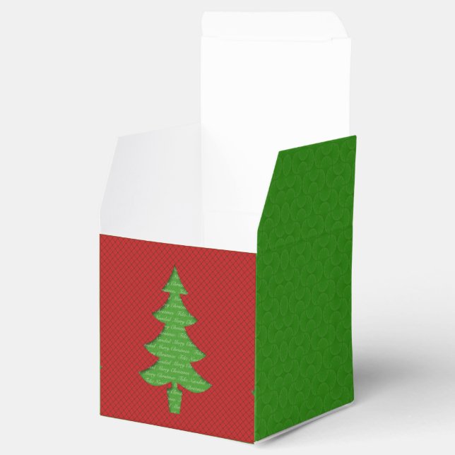Caja de Regalo - Arbol de Navidad Presentaskar (Öppnad)