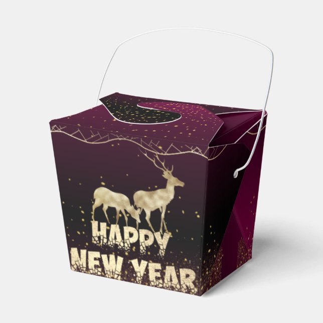 Caja de regalo  elegante para navidad presentaskar (Framsidan Sidan)